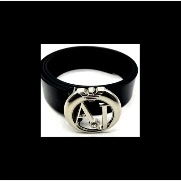 New Rare & Unique High Grade Genuine Leather Authentic Armani Jeans Belt
